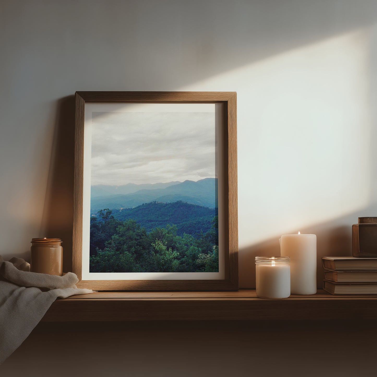 Clouds and Mountains | Open Edition Fine Art Print