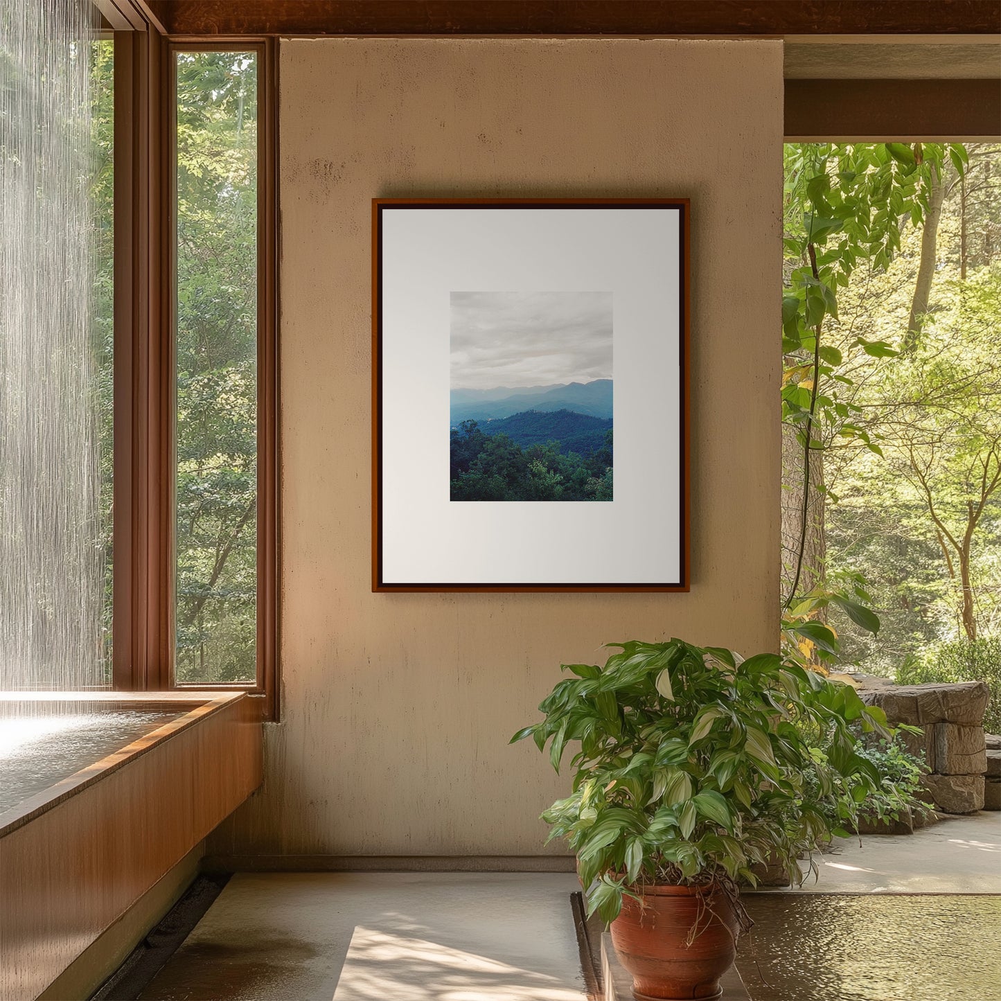 Clouds and Mountains | Open Edition Fine Art Print