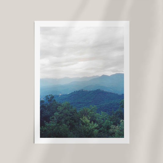 Clouds and Mountains | Open Edition Fine Art Print