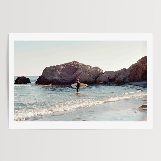 Malibu Surfer | Open Edition Fine Art Print
