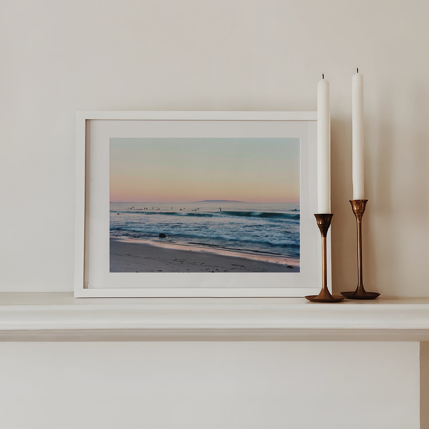 Sunset at Topanga Beach | Open Edition Fine Art Print