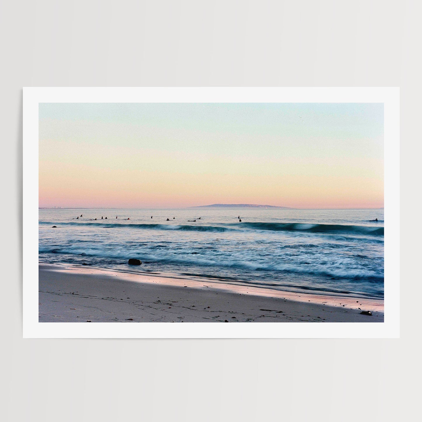 Sunset at Topanga Beach | Open Edition Fine Art Print