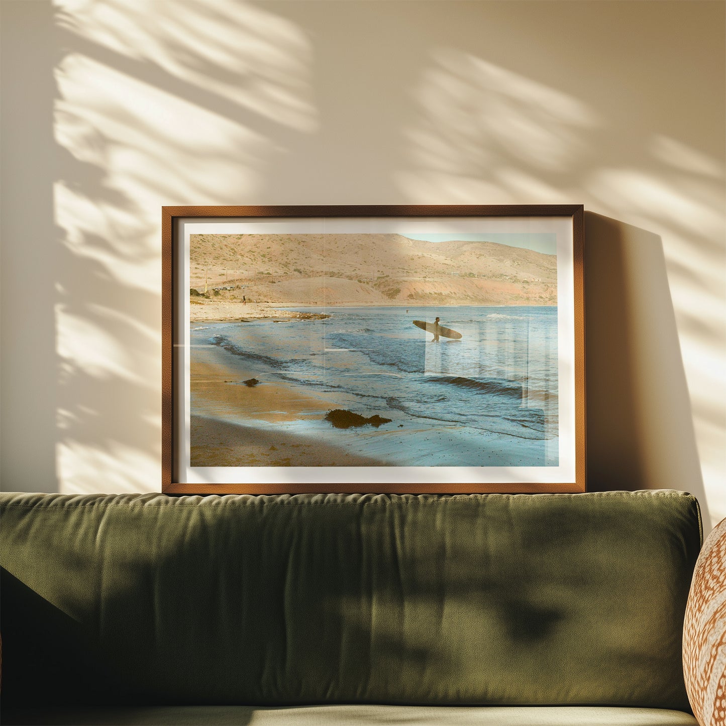 Orange Bluffs at Sunset | Open Edition Fine Art Print
